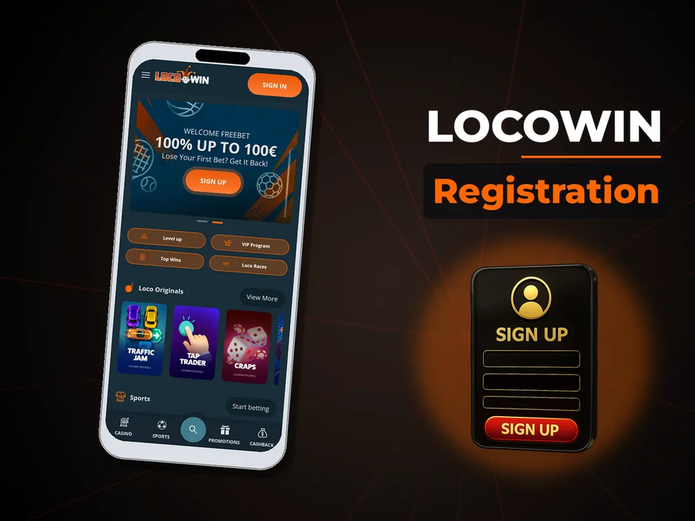 locowin - Registration