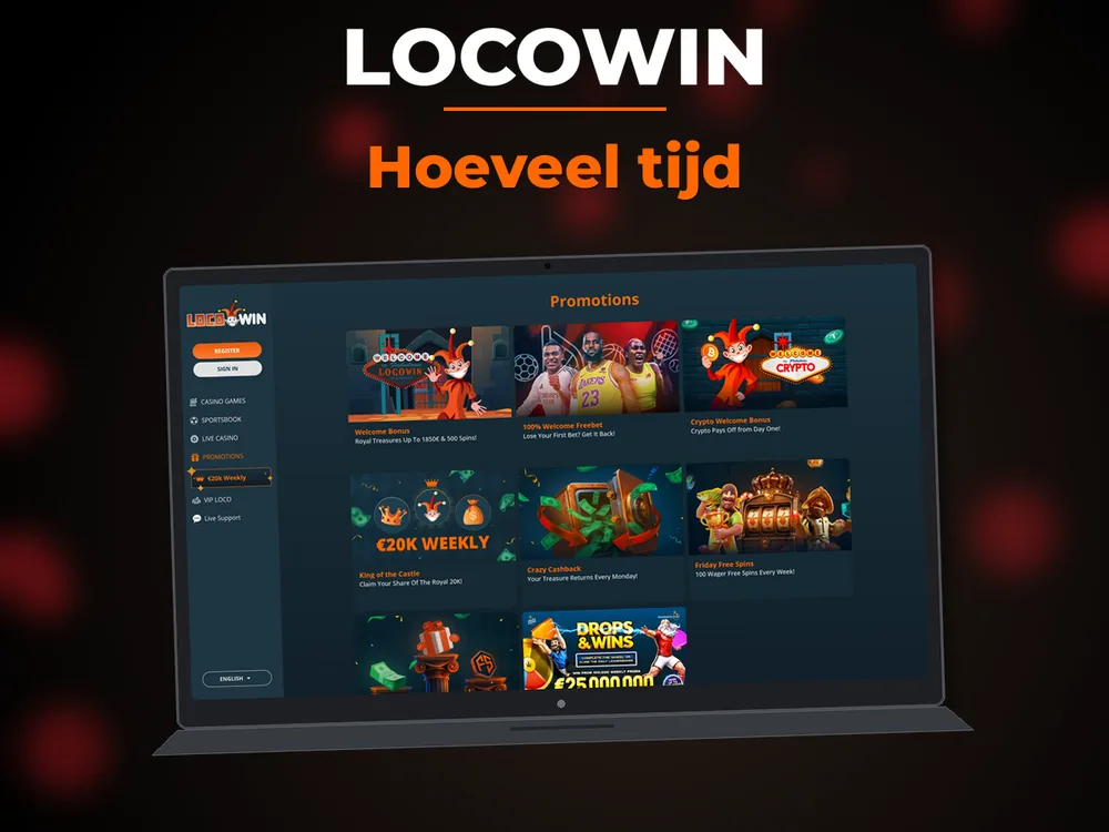 locowin - Hoeveel tijd