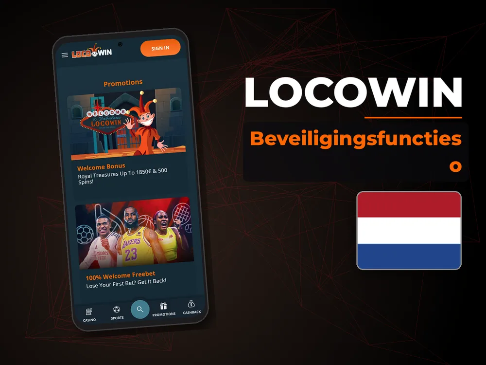 locowin - Beveiligingsfuncties o